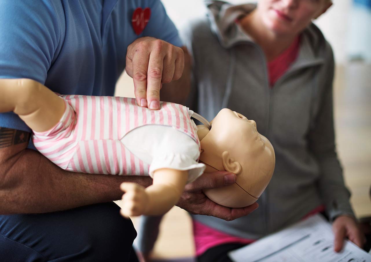 CPR for infants